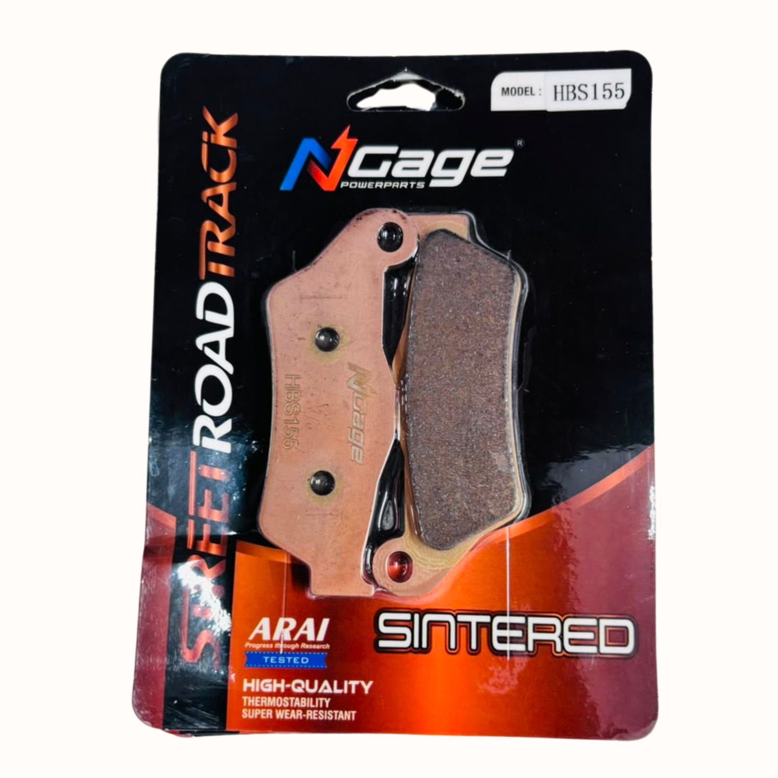 NGAGE WHISKER CEREMIC BRAKE PADS HB-155